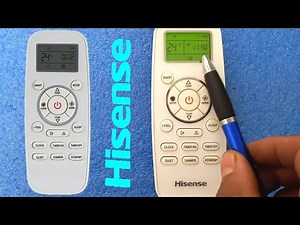 A complete and detailed explanation of the Hisense air conditioner control unit