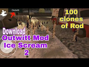 Outwitt Mod Ice Scream two (Download)|| ice Scream 2 Outwitt Mod menu.