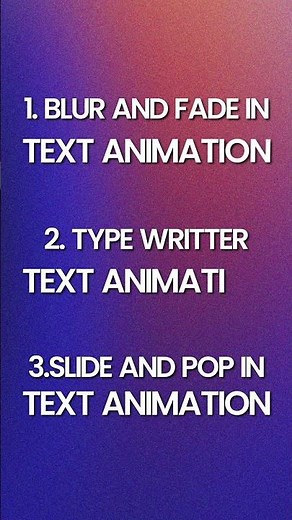 3 Must-Know Text Animations in AE: Typewriter, Blur Fade, Slide Pop | #AfterEffects #Tutorial
