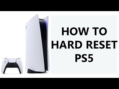 How To Hard Reset PS5