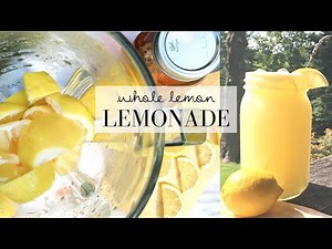 Whole Lemon Blender Lemonade