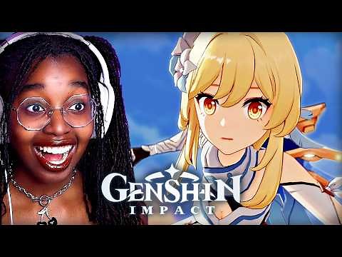 I Played GENSHIN IMPACT For The FIRST TIME *I LOVE IT* | pt 1