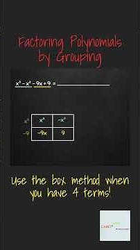 Solve Polynomials FAST: Grouping Method Explained!