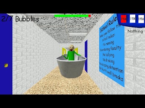 Baldi's in a Bathtub! | V.1.4.3 | Baldi's Basics Mod!