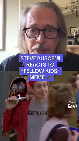 Steve Buscemi Recites 'Fellow Kids' Meme and Reacts - 30 Rock Clip Show