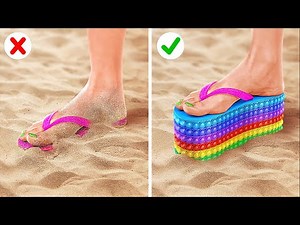 WOW! SUMMER CAMPING GADGETS AND HACKS || Parenting Survival Outdoor Guide! DIY Ideas by 123 GO!