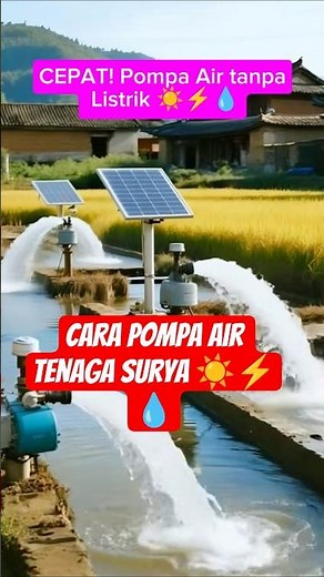 Quick Way to Make a Solar Water Pump – Smart Technology that Saves Energy Without Electricity