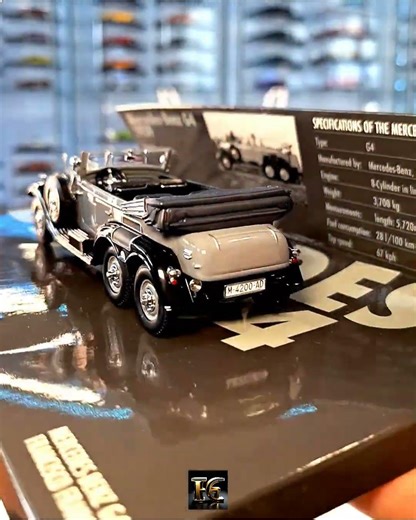 The 6-Wheeled Engineering Icon! 🇩🇪 1/43 Mercedes-Benz G4 (1939) | Minichamps High-Detail Reveal