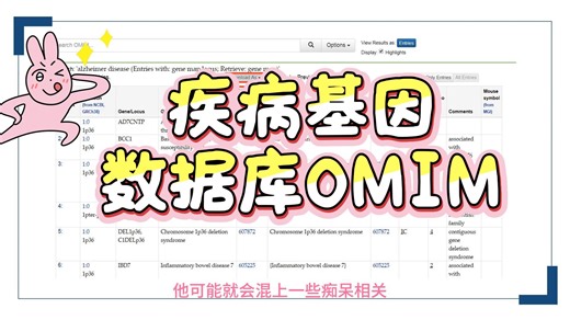 OMIM数据库注册 下载 筛选全流程，中药网络药理必看！