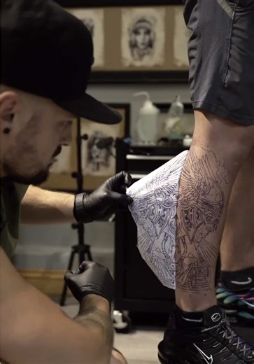 Calf Tattoos: Techniques and Client Success