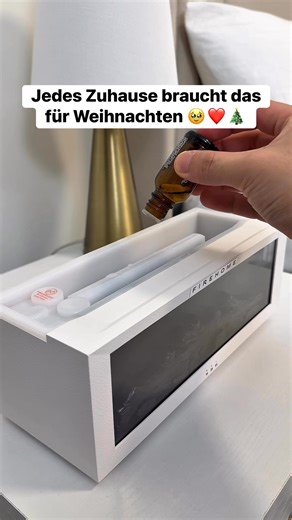 Das perfekte Weihnachtsgeschenk! 🎅🎄#diffuser #humidifier #diffuseraromathearpy #aromatherapy Verwandle dein Zuhause in Weihnachtszauber mit wohltuendem Duft und sanftem Licht. 🤗☺️ | Aromakamin