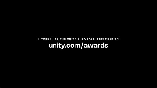 The #UnityAwards are almost here 🎉 Join us in celebrating the creators and innovations that defined the year! Catch the winners live on on December 9th at 9:00 AM PST / 6:00 PM CET: https://on.unity.com/UnityAwardsStream #MadeWithUnity #GameDev #AwardsShowcase | Unity