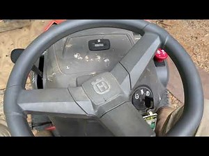 Lawn mower backfires (wait for it)