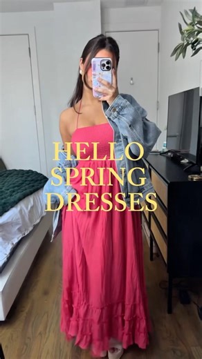 Spring dress ideas🌷 #dressootd #springoutfit #springdress #dress #outfitideas