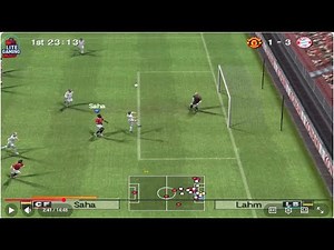 PES 6 own Goals & Comeback Challenge | Manchester united Vs Bayern