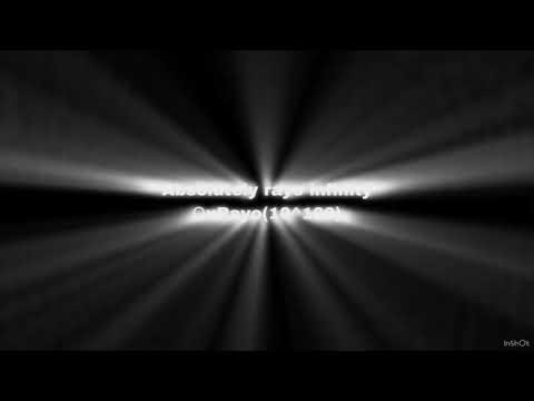 Numbers 0 to Beyond absolute infinity Version 4 Part 2