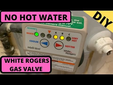 Hot Water Tank no hot water. White Rogers Gas Valve Reset. DIY
