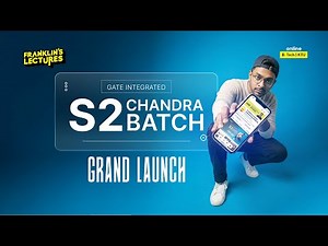 B.Tech S2 CHANDRA BATCH LAUNCH | Franklin's Lectures | KTU 2024 Scheme