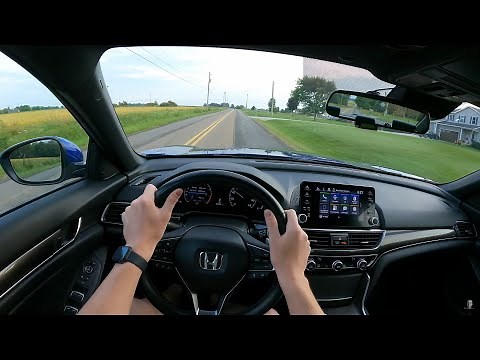 Honda Accord 2.0T Sport - 2 Year POV Owner Review and Test Drive (3D Audio)