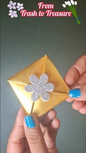 Gift Wrapping Ideas for Birthday🎁 #art #craft #besoutofwaste #shorts #easter #ytshorts