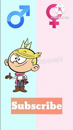 The Loud House✨💗 Gender Swap (Part 1) #shortsfeed #genderswap #theloudhouse #trending
