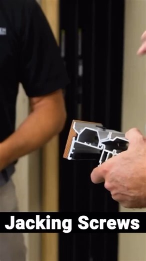 Andersen Windows + Doors Pros on Instagram: "FACT: Built-in jacking screws simplify big door installation, operation, and post-install adjustments! @catalystbuilt recently attended our hands-on Big Door Training in Goodyear, AZ, where he learned the essential steps for installing Folding Outswing Doors and MultiGlide™ Doors. Discover more insights from Travis and his 5 key takeaways at the link in our bio! #BigDoorInstall #AndersenWindows"