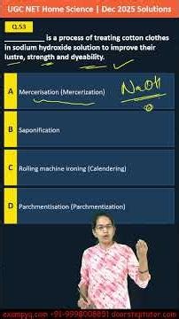 UGC NET Home Science December 2025 Solutions Part 1 of 10 #ugchomescience #doorsteptutor
