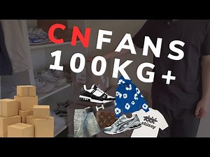 100KG+ INSANE CNFANS HAUL UNBOXING | Rep Haul Unboxing