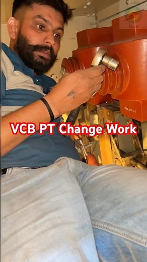 VCB PT Kaise Change Krain #reels #vcb #electrical