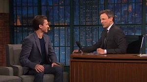 Tom Holland tells Seth why he was bummed the first time he tried on the Spider-Man suit. | Late Night with Seth Meyers