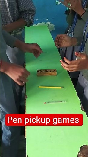 “Who Picks the Pen First? Classroom Challenge!”🔥 4. “Pen Pick-Up Race in School! Fun Classroom Game
