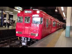 運用復帰！名鉄6000系(蒲郡ワンマン編成)+6500系 6009F+6507F (準急新可児行き) 金山発車