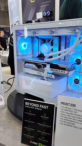 #ProjectZero, the most unique pc with a back-connect motherboard. Without annoying cables, it provides a 270-degree panoramic display with transparent glass allowing you to fully display the sleek beauty of the PC. Stay tuned for our new arrivals! -MSI B650M PROJECT ZERO -MSI MAG CORELIQUID E360 WHITE Special thanks for @gskillgaming support G.SKILL Trident Z5 RGB DDR5-7200 24GB x 4 for #MSIxCOMPUTEX2023. | MSI Gaming | Facebook