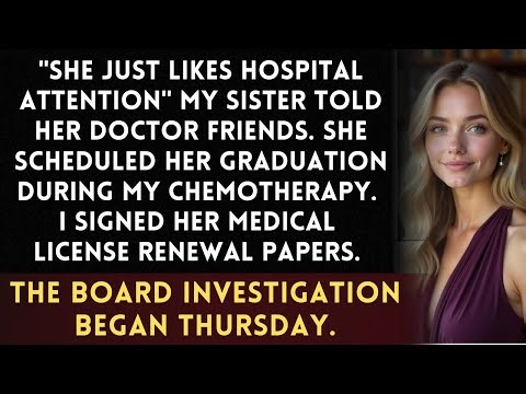 Sister Mocked My 'Doctor Visits' At Her Party - Her Medical Board Reports To Me