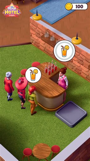 A brand new hotel adventure! 🏩 Merge your way through to rebuild your dream hotel 💜💖💚 | Merge Hotel Empire