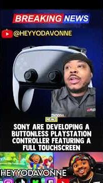 Sony announces new buttonless controller for ps5 console what do you guys think grab or pass #ps5