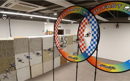 Whole-Body Real-Time Motion Planning for Multicopters