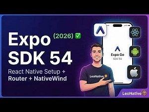 How to Install Expo SDK 54 (2026) ✅ React Native Setup + Router + NativeWind