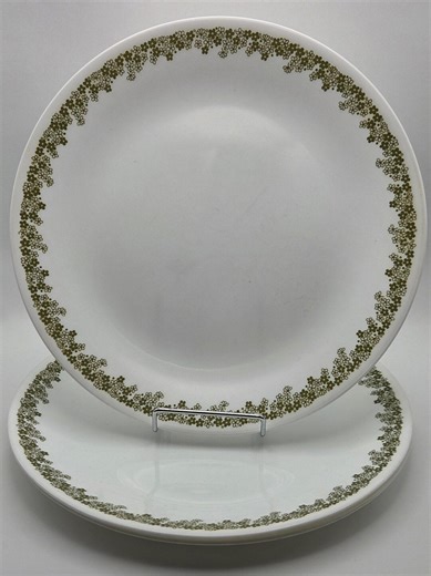 Spring Blossom Green Corelle Replacement Pieces - Rare Hook Handle Teacups, Plates & Saucers - Vintage 1970s Corning - Etsy