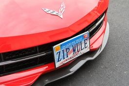 14-19 Removable Front License Plate Mount