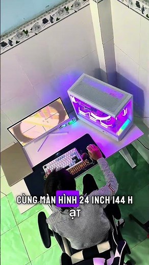 All-White Gaming PC Setup for a Client in Binh Duong with Ryzen 5 5500 | RTX 3060 #pc