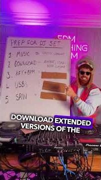 This is EXACTLY what I do to prep for a dj set! 🔥🔥🔥 #shorts