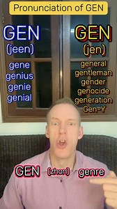 Pronunciation of GEN in English. 🧐There are at least 4 ways!! #kopete #learningenglish #pronunciation #Myanmar | Pete Evans