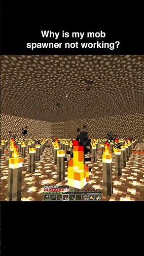 Why is my mob spawner not working? #minecraft