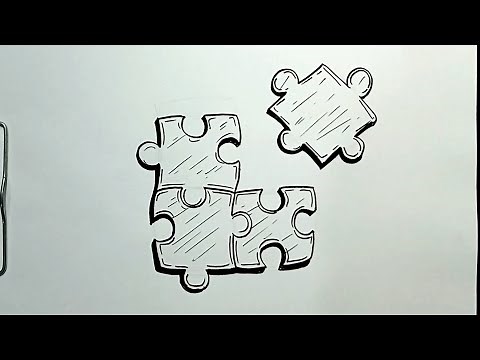 How to Draw Puzzle Pieces in Easy Steps