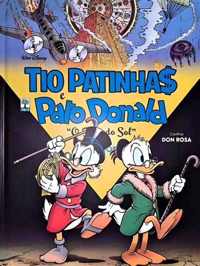 6.9K views · 362 reactions | Capa animada, Biblioteca Dan Rosa, Tio Patinhas e Donald, O Filho do Sol, editora Abril #gibagibis #gibagibis_ | Revistas em quadrinhos - giba gibis | Facebook