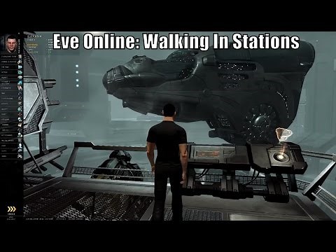 Eve Online Walking in Stations Demo