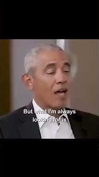 Barack Obama - “Just Learn How to get Stuff Done”