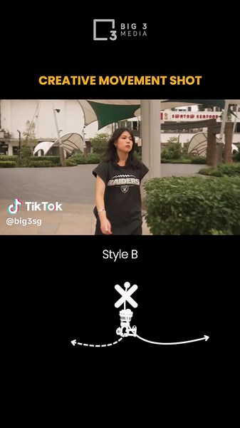 2 camera movements for your model in a new location 🚶🏻‍♀️ #travel #videographytips #fashion #contentideas #cameramovement