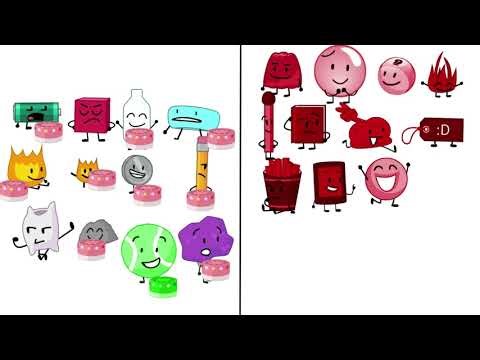 BFDI All Stars - Elimination Order